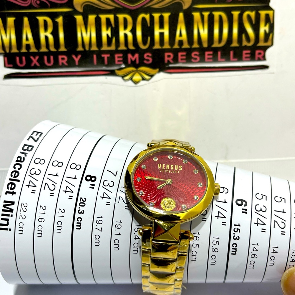 Versus Versace Covent Garden Gold 36 MM Women’s Watch. Watch only , like new.